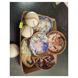 Baseball Hero Plates & Baseballs
