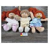 Vintage Cabbage Patch Kids Trio