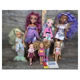 Monster High, Hairdorables, Assorted Doll Lot