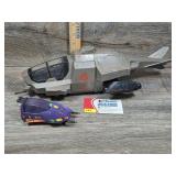 G.I. Joe Cobra Gunship & M.A.S.K Piranha Sub Side