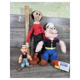 Vintage Popeye & Olive Oyl