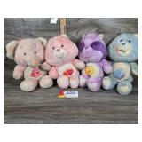 Vintage Care Bears Assorted Lot (4)