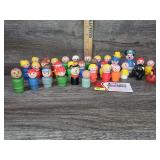Vintage Fisher Price Little People Lot