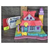 Vintage Polly Pocket Light-Up Kitty House