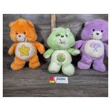 Vintage Care Bears Assorted Lot (3)