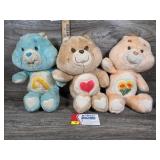 Vintage Care Bears Assorted Lot (3)