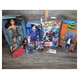 Wonder Woman, Superman, Aquaman, Penguin