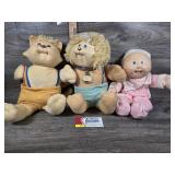Vintage Cabbage Patch Kids Koosas & Kid Trio