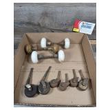 Antique Door Knobs & Casters
