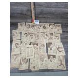 1977 Bob Parker Baseball Hall of Fame Cards