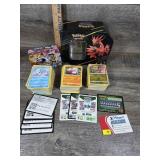 Pokemon Cards & Tin (LARGE LOT)