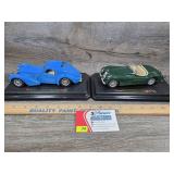Burago Bugatti & Jaguar Die Cast
