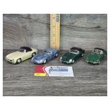 Corgi & Dinky Mercedes & Jaguar Die Cast