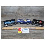 Shelby Cobra, Mustang, Corvette Die Cast Trio