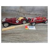 Burago Die Cast Jaguar & Alpa Romero 1:18 Scale