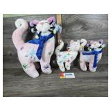 Amy Lacombe WhimsicClay Plush Cats