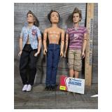 Barbie Ken Fashionistas Trio