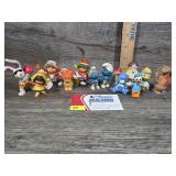 Vintage PVC Assorted (Smurfs, ET, Donald Duck)