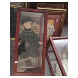Porcelain Doll in Case