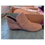 Zip Up Ankle Boots (2 Pairs) Sz 11