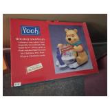 Pooh Holiday Snowfall Snow Glob