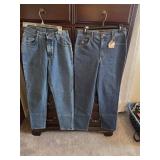 Gloria Vanderbilt & Lee Blue Jeans Sz 10
