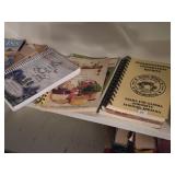 Shelf of Cookbooks