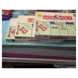 Trio Parker Bros.Monopoly Games