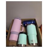 Yeti Tumbler Cups & Ello Port 40oz Tumbler