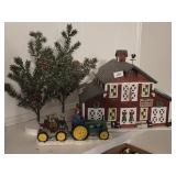 St. Nicholas Square Christmas Village Country Barn