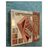 Pewter & Wood 8 Game Set