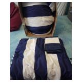 Pottery  Barn Kids Full/Queen Comforter, Sheet, m