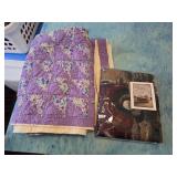 Quilt 5.5' x 7' & Tapestry