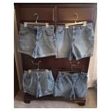 Denim Shorts 4-Pack