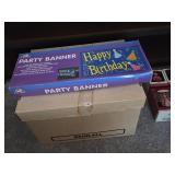 Party Banner, Table Covers