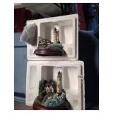 Thomas Kincade Seaside Memories Lighthouse Pair