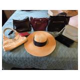 Purse & Hat Lot