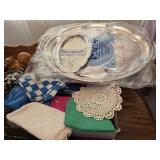 Table Runner, Cloths, & Plated Platters