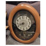 Rythm Timecracker Clock Small World