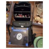 Binoculars, Clock, Bic Lighters, Belt, Organizer