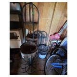 Plant Stand & Wire Fencing