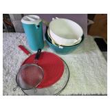 Splatter Screens, Colander, Pitcher & More