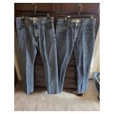 Levi's 505 & 517 Blue Jeans 34x34