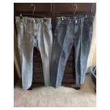 Levi's 505 & 517 Blue Jeans 36x34