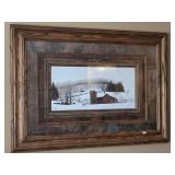 Bob Timberlake Near Boone Framed Poster & Barn Art