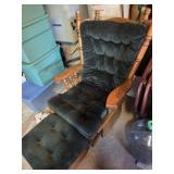Glider Rocker with Ottoman
