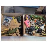 Assorted Action Figures & Animals