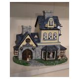 Partylite Olde World Village Candle Shop Tea Light