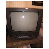 Quasar TV / VCR Combo