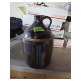 Brown-Glazed Stoneware Jug